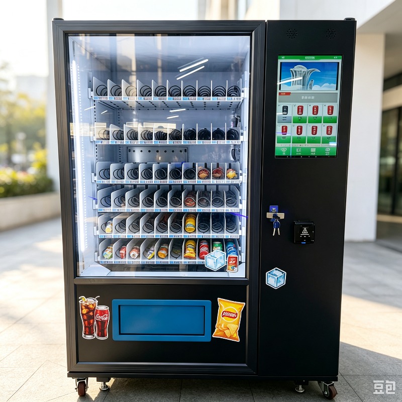 Máquina expendedora de snacks  - Vending Machine Qr Code reseña y precio