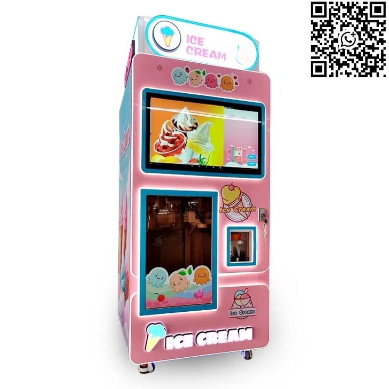 Máquina Expendedora de Helados - Vending Machine Qr Code reseña y precio