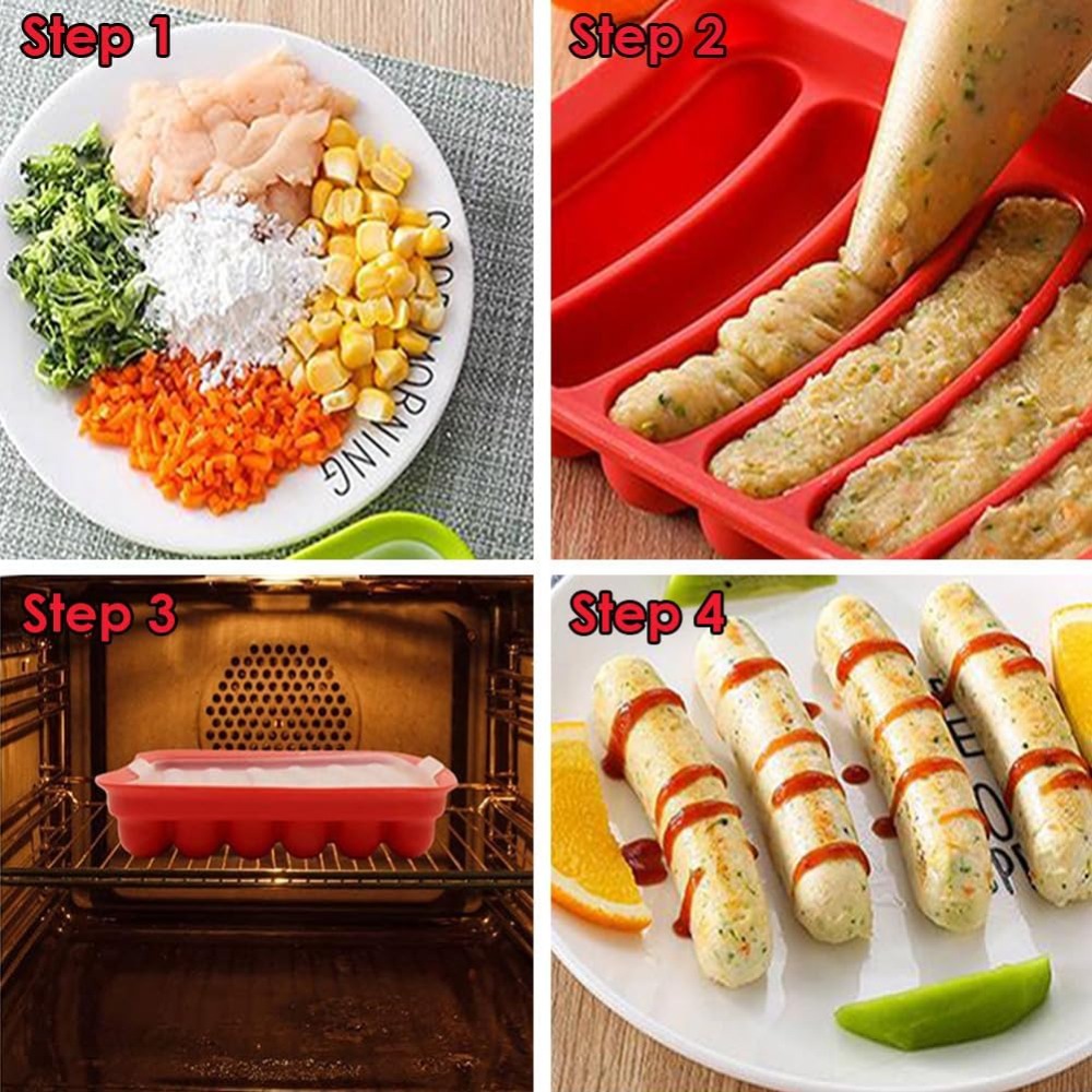 1 unidad Molde de silicona de  - Hot Dog Vending Cart reseña y precio