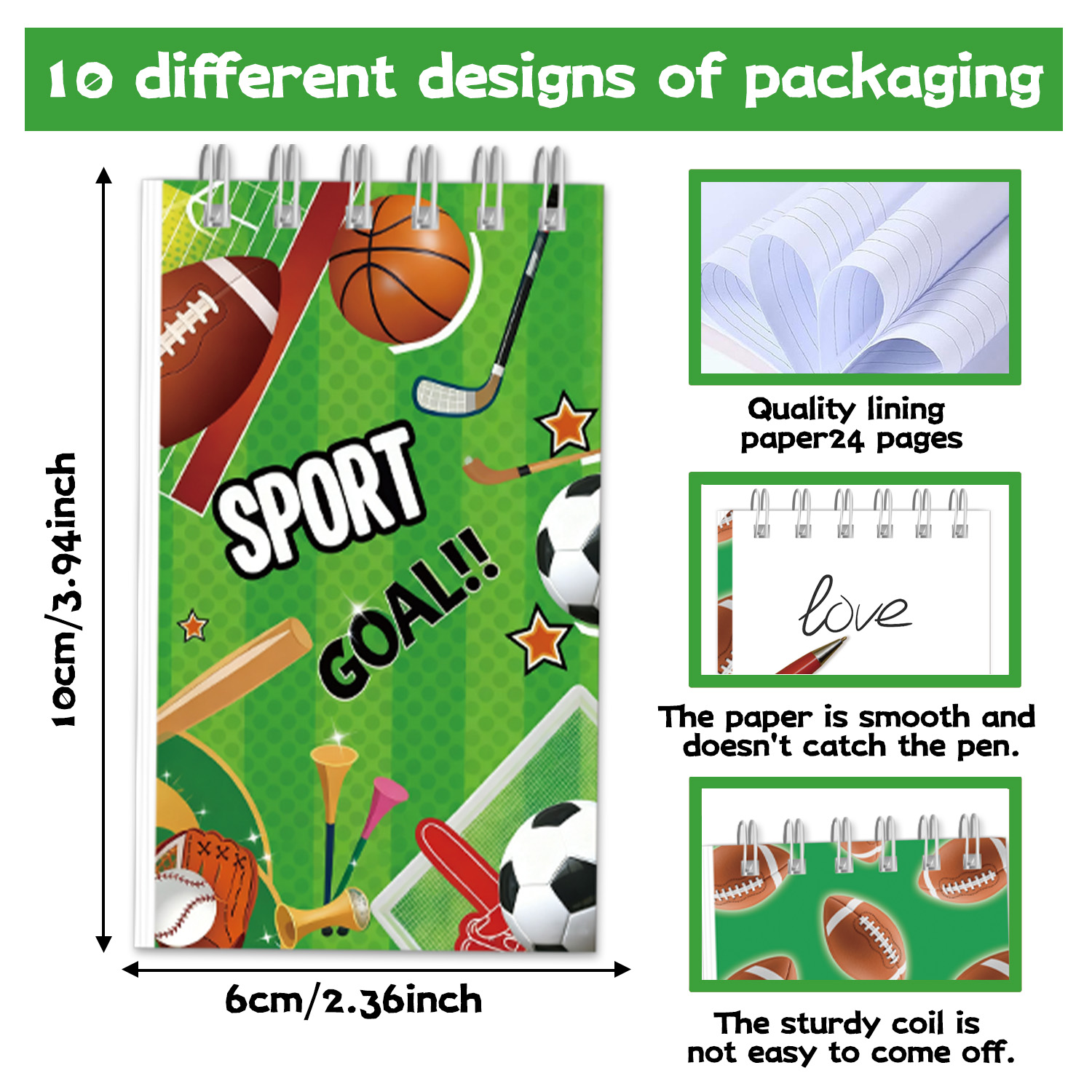 Mini cuaderno espiral multidep - Basketball Arcade Game reseña y precio