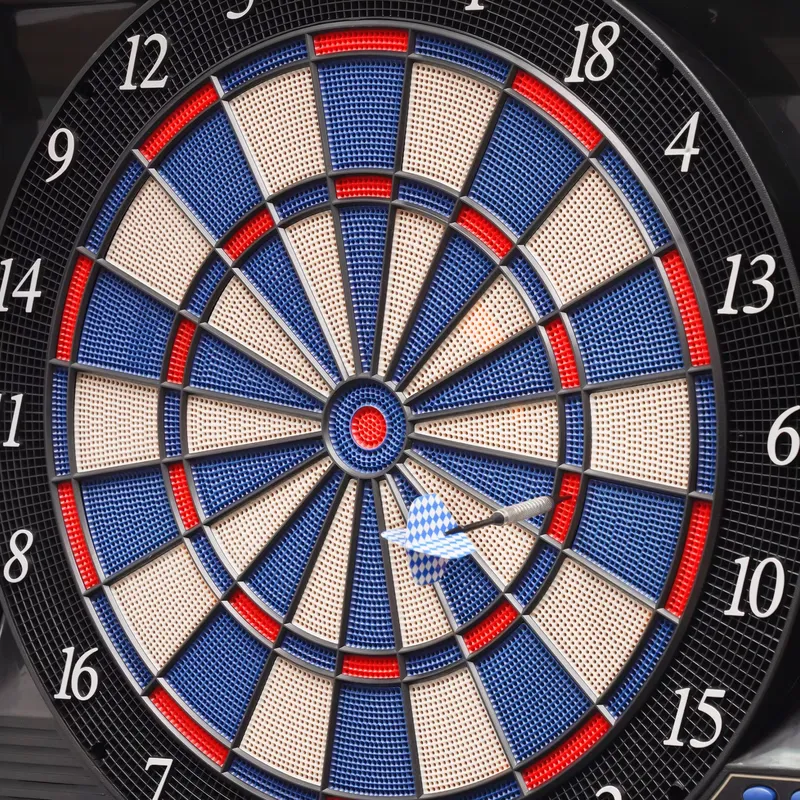 Tablero de dardos electrónico  - Electronic Dartboard Cabinet reseña y precio